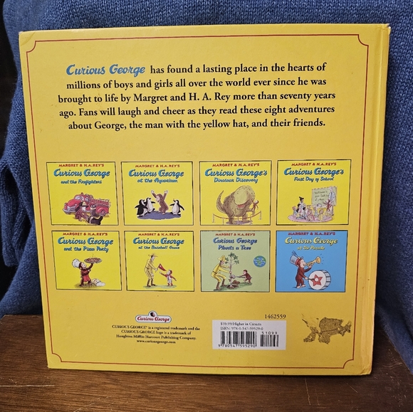 Curious George: Curious George Stories to Share by H. A. Rey and Margret Rey - Picture 3 of 14